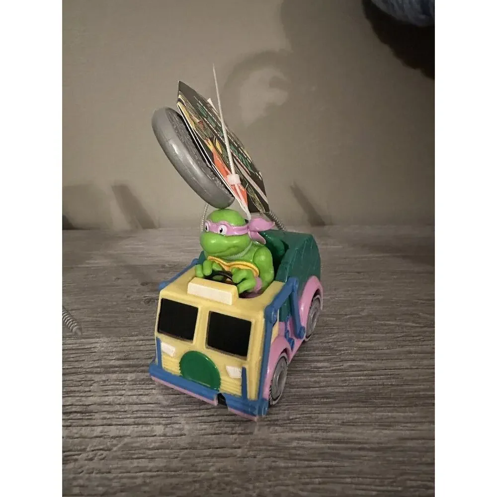Teenage Mutant Ninja Turtles Rad Rip Racers Pull Back Car NEW Complete Set of 4 - Picture 11 of 16